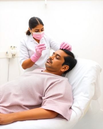 Treatment in progress