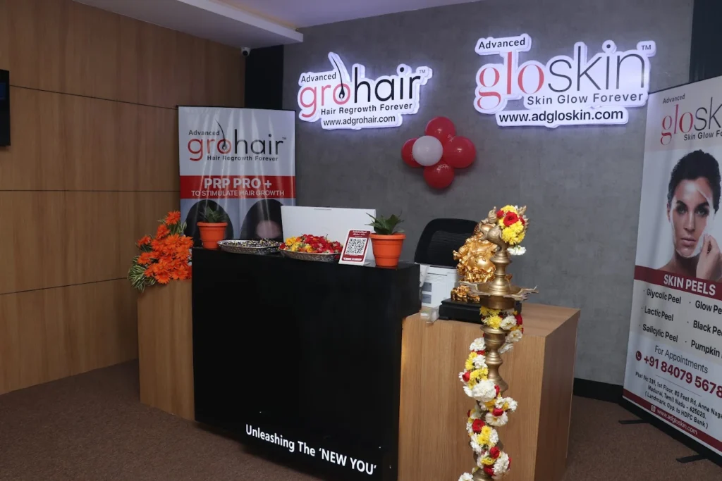 advanced grohair & gloskin Anna Nagar, madurai